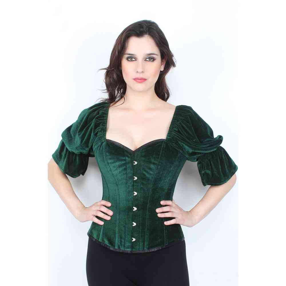 Attitude Corsets - GX-216 Overbust korset - Groen